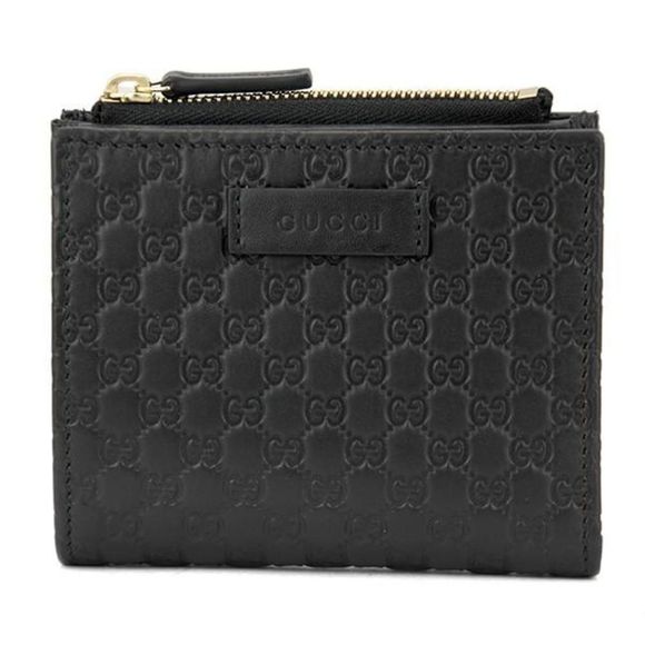 Gucci Bi-fold Wallet Black Black GUCCI - Picture 1 of 9